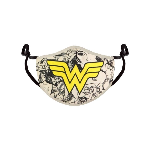 DC Comics - Masque en tissu Comic Logo Wonder Woman