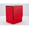 Ultimate Guard - Boîte pour cartes Flip Deck Case 80+ taille standard Rouge
