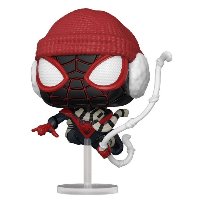 Marvel - 's Spider-Man POP! Games Vinyl figurine Miles Morales Winter Suit 9 cm