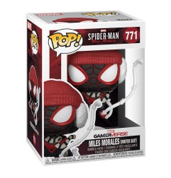 Marvel - 's Spider-Man POP! Games Vinyl figurine Miles Morales Winter Suit 9 cm