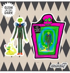 L'étrange Noël de Mr. Jack - Figurine ReAction Jack Skellington GITD (SDCC 2020) 10 cm