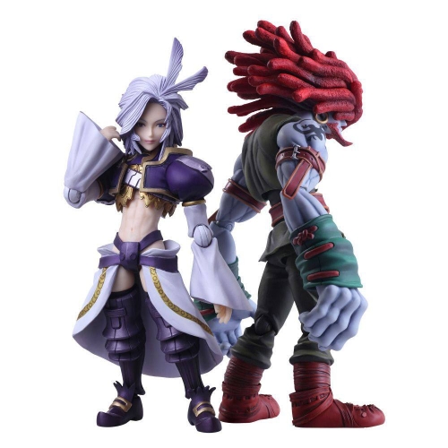 Final Fantasy IX - Figurines Bring Arts Kuja & Amarant Coral 16 - 18 cm