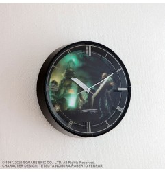 Final Fantasy VII Remake - Horloge murale avec fonction alarme Cloud Model