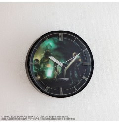 Final Fantasy VII Remake - Horloge murale avec fonction alarme Cloud Model