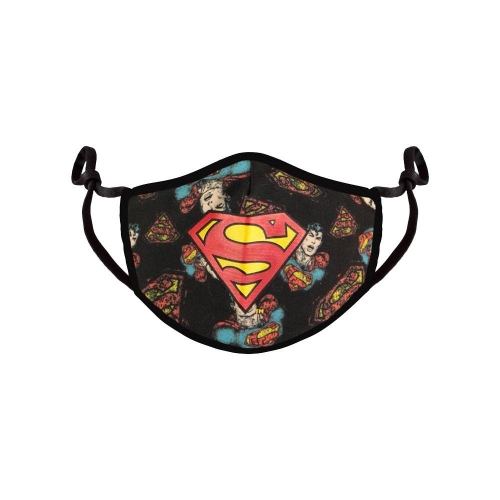 DC Comics - Masque en tissu Comic Logo Superman