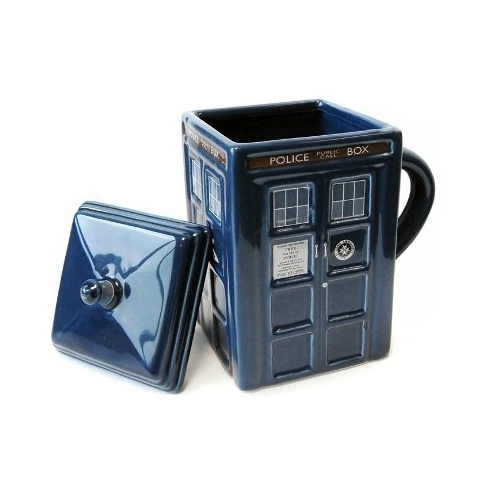 Doctor Who - Mug céramique avec couvercle du Tardis
