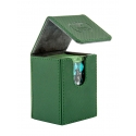 Ultimate Guard - Boîte pour cartes Flip Deck Case 80+ taille standard XenoSkin Vert