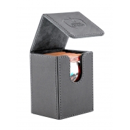 Ultimate Guard - Boîte pour cartes Flip Deck Case 80+ taille standard XenoSkin Gris