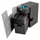 Ultimate Guard - Boîte pour cartes Flip'n'Tray Deck Case 80+ taille standard XenoSkin Noir