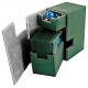 Ultimate Guard - Boîte pour cartes Flip'n'Tray Deck Case 80+ taille standard XenoSkin Vert