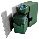 Ultimate Guard - Boîte pour cartes Flip'n'Tray Deck Case 80+ taille standard XenoSkin Vert