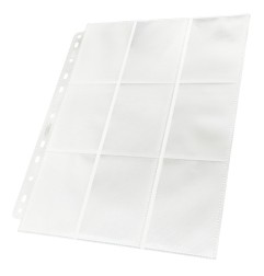 Ultimate Guard - 18-Pocket Pages Side-Loading Blanc (50)