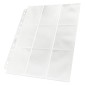 Ultimate Guard - 18-Pocket Pages Side-Loading Blanc (50)