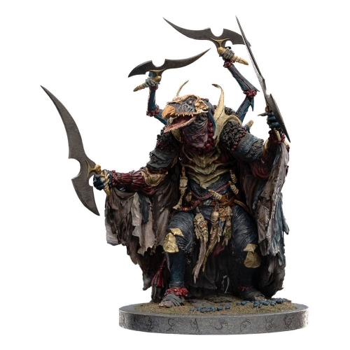 Dark Crystal Le Temps de la résistance - Statuette 1/6 SkekMal The Hunter Skeksis 40 cm