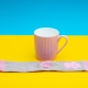 Pusheen - Mug avec paire de chaussettes Pink Cupcake