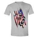 Avengers (Marvel) - T-Shirt Captain America Streaks