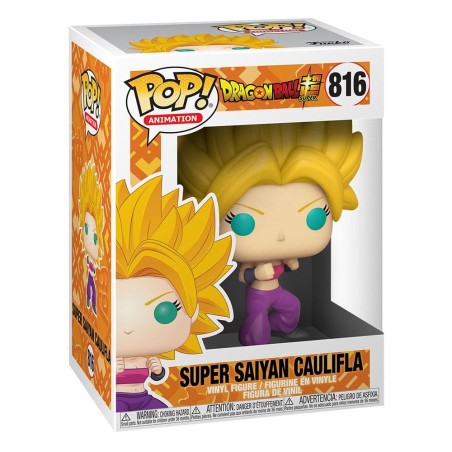 Dragon Ball Super - Figurine POP! Super Saiyan Caulifla 9 cm
