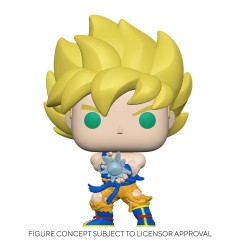 Dragon Ball - Z Figurine POP! Animation Vinyl SS Goku w/ Kamehameha Wave 9 cm
