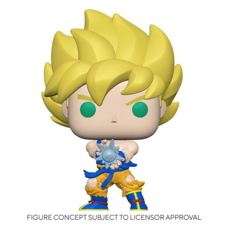 Dragon Ball - Z Figurine POP! Animation Vinyl SS Goku w/ Kamehameha Wave 9 cm