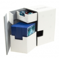 Ultimate Guard - Boîte pour cartes Flip'n'Tray Deck Case 100+ taille standard XenoSkin Blanc