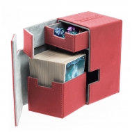 Ultimate Guard - Boîte pour cartes Flip'n'Tray Deck Case 100+ taille standard XenoSkin Rouge