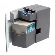 Ultimate Guard - Boîte pour cartes Flip'n'Tray Deck Case 100+ taille standard XenoSkin Gris