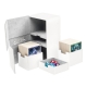 Ultimate Guard - Boîte pour cartes Twin Flip'n'Tray Deck Case 200+ taille standard XenoSkin Blanc