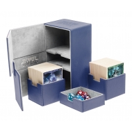 Ultimate Guard - Boîte pour cartes Twin Flip'n'Tray Deck Case 200+ taille standard XenoSkin Bleu