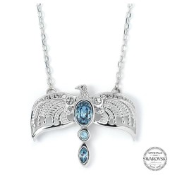 Harry Potter - X Swarovski pendentif et collier Diadème (argent sterling)