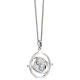 Harry Potter X Swarovski - Pendentif et collier Retourneur de Temps (argent sterling)