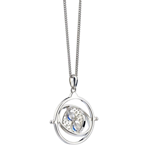 Harry Potter X Swarovski - Pendentif et collier Retourneur de Temps (argent sterling)