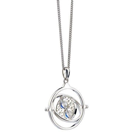Harry Potter - X Swarovski pendentif et collier Retourneur de Temps (argent sterling)
