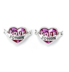 Harry Potter - X Swarovski boucles d'oreilles Philtre d'amour (argent sterling)