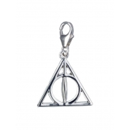 Harry Potter - Charm argent Clip-On Reliques de la Mort (argent sterling)