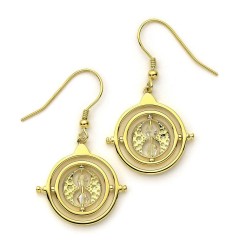 Harry Potter - X Swarovski boucles d'oreilles Drop Retourneur de Temps (plaqué or)