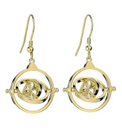 Harry Potter - X Swarovski boucles d'oreilles Drop Retourneur de Temps (plaqué or)