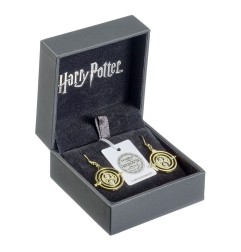 Harry Potter - X Swarovski boucles d'oreilles Drop Retourneur de Temps (plaqué or)