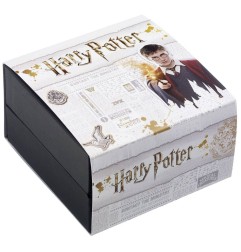 Harry Potter - X Swarovski anneau Vif d'or taille-UK O (argent sterling)