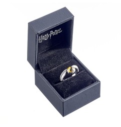 Harry Potter - X Swarovski anneau Vif d'or taille-UK O (argent sterling)