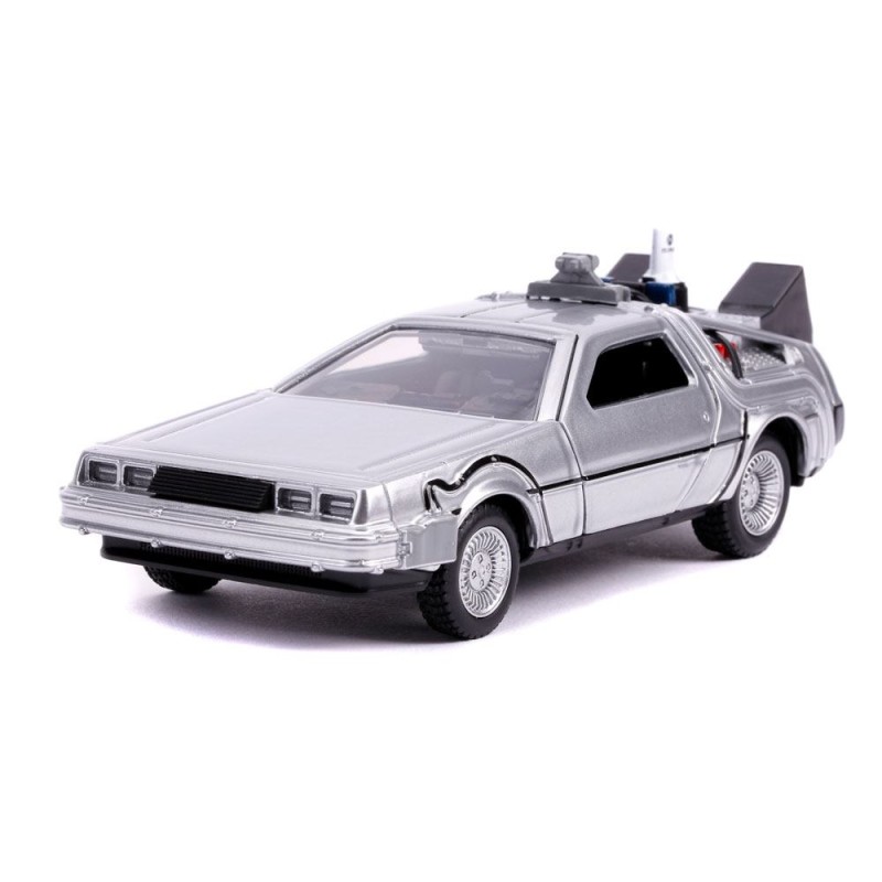 Retour vers le futur - Retour vers le Futur II DeLorean Time Machine 1/32 métal Hollywood Rides