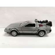 Retour vers le Futur - Réplique métal DeLorean Time Machine 1/32 Hollywood Rides