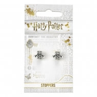 Harry Potter - Pack 2 breloques plaquées argent Reliques de la Mort