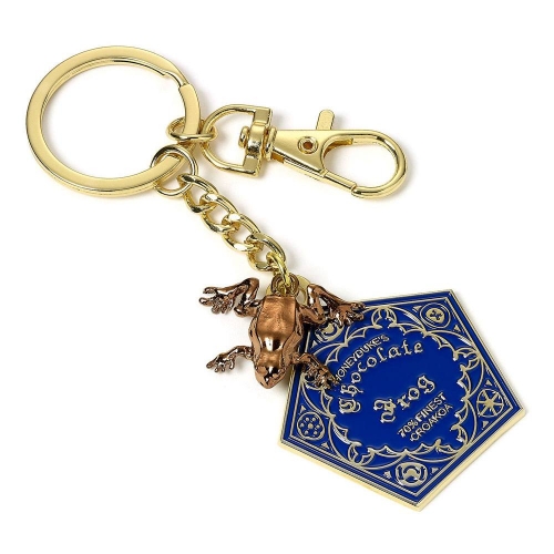 Harry Potter - Porte-clés Chocogrenouille (plaqué or)
