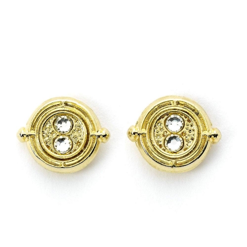 Harry Potter - Boucles d'oreille Time Turner (plaquées or)