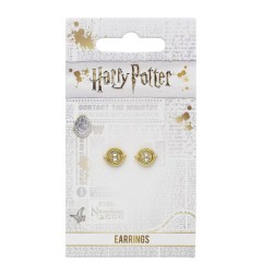 Harry Potter - Boucles d'oreille Time Turner (plaquées or)