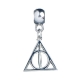 Harry Potter - Pack 4 breloques plaquées argent Snitch/Deathly Hallows/Platform 9 3/4/Love Potion