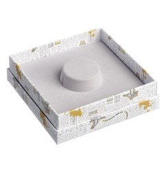 Harry Potter - Bracelet pour breloques plaqué argent Charm Set Deathly Hallows/Snitch/3 Spell Beads