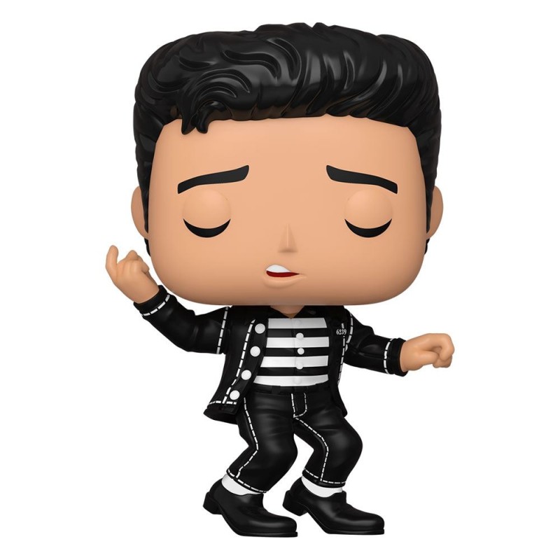 Elvis Presley - POP! Rocks Vinyl Figurine Elvis - Jailhouse Rock 9 cm