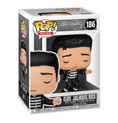 Elvis Presley - POP! Rocks Vinyl Figurine Elvis - Jailhouse Rock 9 cm
