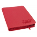 Ultimate Guard - 8-Pocket ZipFolio XenoSkin Rouge